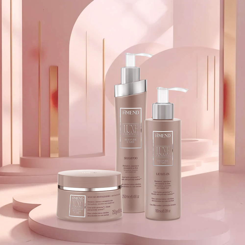 Kit Amend Luxe Creations Blonde Care | 3 produtos image number 7